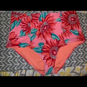 Aerie high waisted bikini bottoms